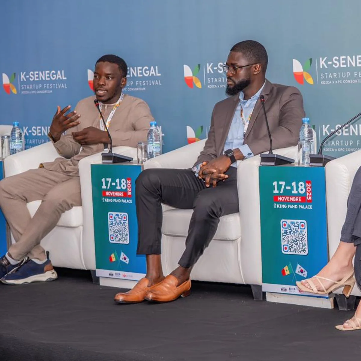 Pape Saër Gaye intervient lors du K Sénégal Startup Festival 2025